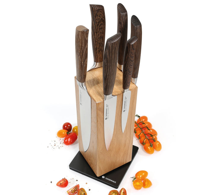 ZAS-078237 - Zassenhaus, Magnet - Messerblock "Spin", Eiche