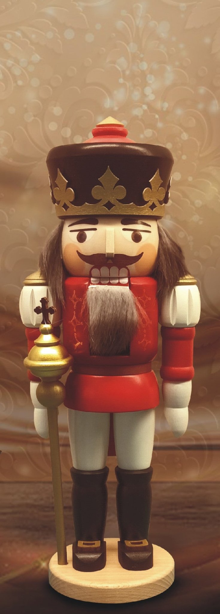 ZEI - 3260 - Zeidler fafaragás - Diótörő - Király - 30 cm