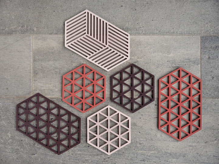 F&H-36562 - Zone Denmark, Untersetzer Triangles, Kalamata, 24 x 14 x 0,9 cm