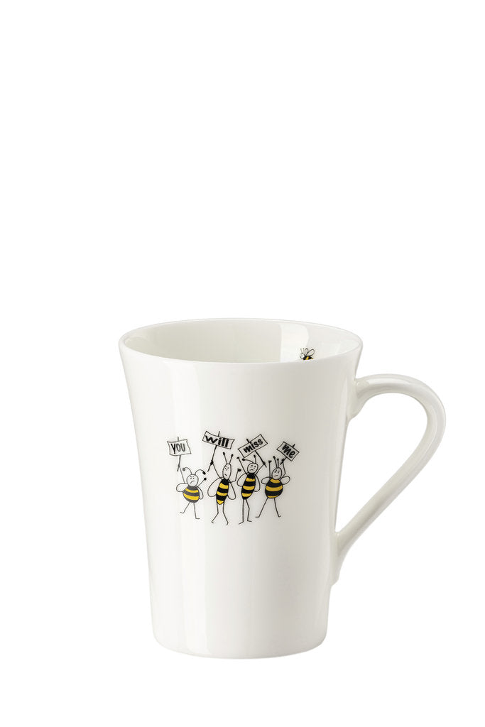Hutschenreuther My Mug Collection 'Becher mit Henkel - Bees - Miss me'
