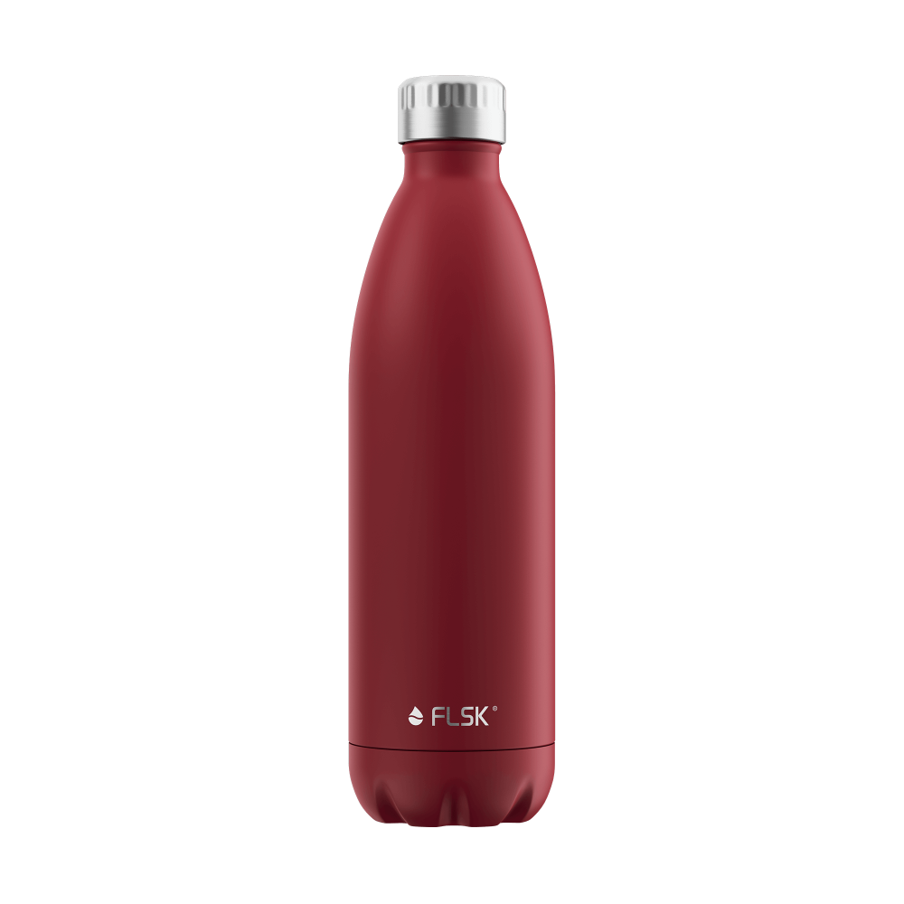 FLSK Isolierflasche 'Bordeaux 1000 ml - Rot'
