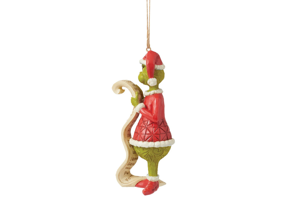 2024 Grinch Hängendes Ornament - 13cm, Jim Shore 2024-6015224