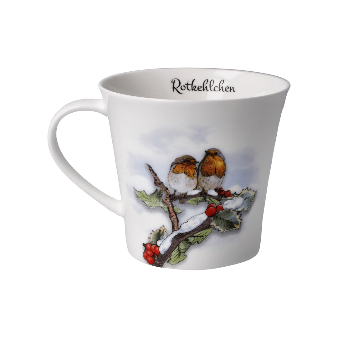 Goebel Jahresvogel 'Coffee-/Tea Mug 0,35l - Vogel des Jahres 2021 - Rotkehlchen'