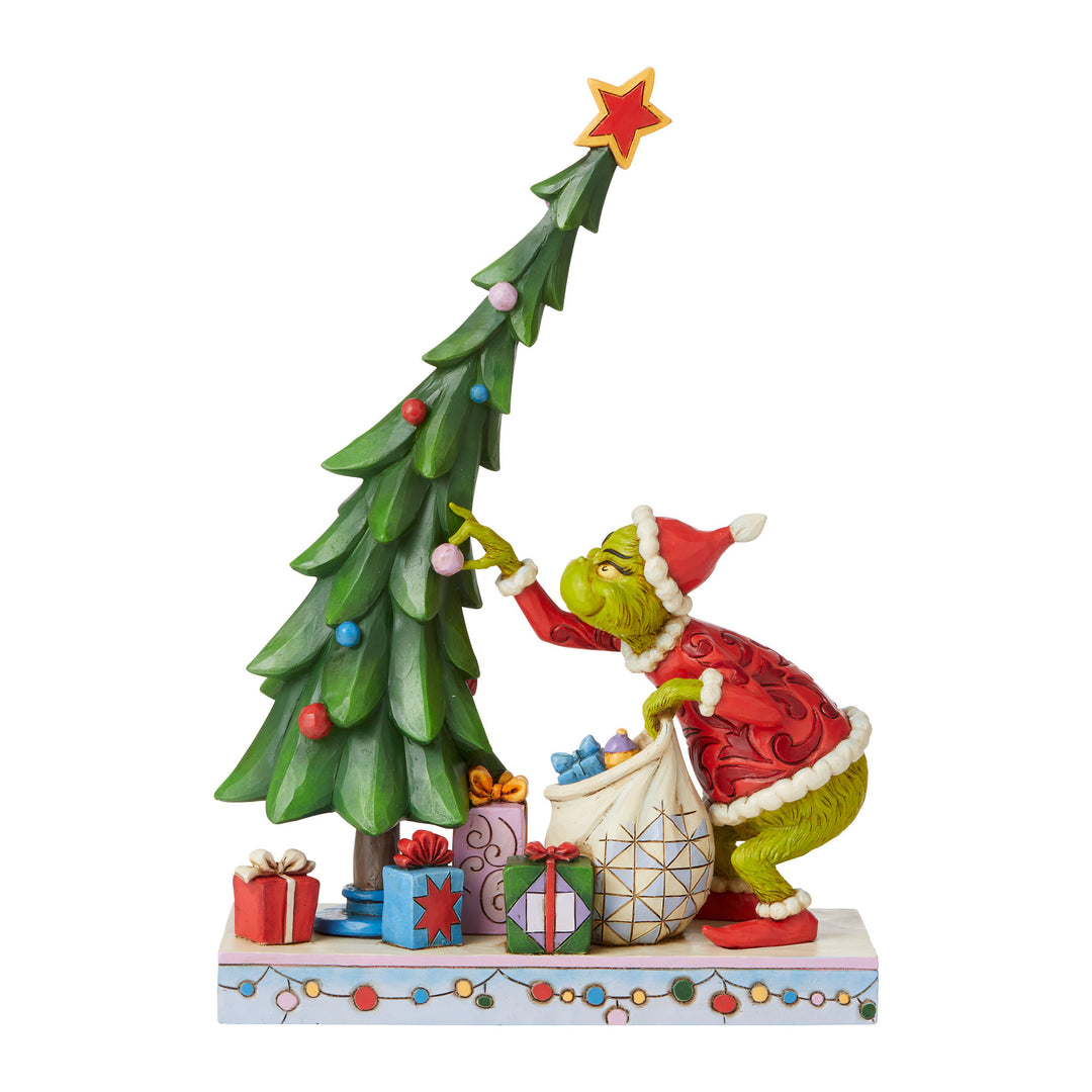 Jim Shore - Figurines 'Grinch Undecorating Tree N' 2021