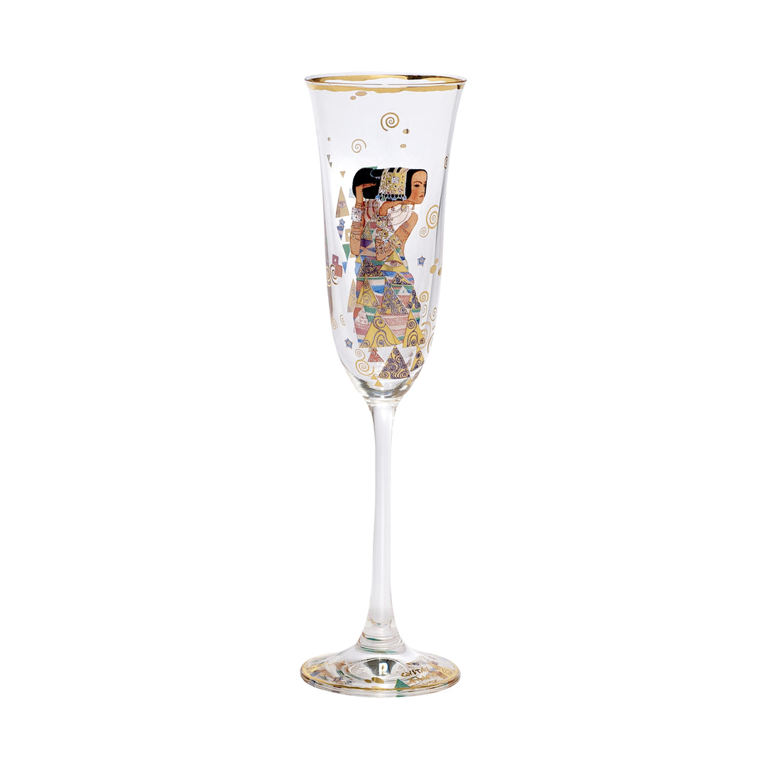 Goebel Artis Orbis Gustav Klimt 'Die Erwartung - Sektglas'