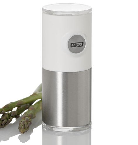 AdHoc - MP502 - AdHoc 'Magnetische Pfeffer - oder Salzmühle PEPNETIC,weiss'