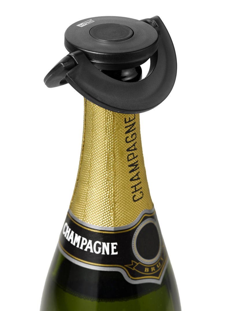 AdHoc 'Sekt- und Champagnerverschluss GUSTO SCHWARZ'-AdHoc-FV31 #
