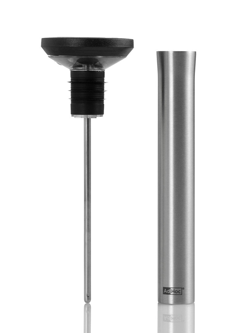 AdHoc 'Thermometer, Ausgießer und Verschluss GUSTO, schwarz'-AdHoc-FV64