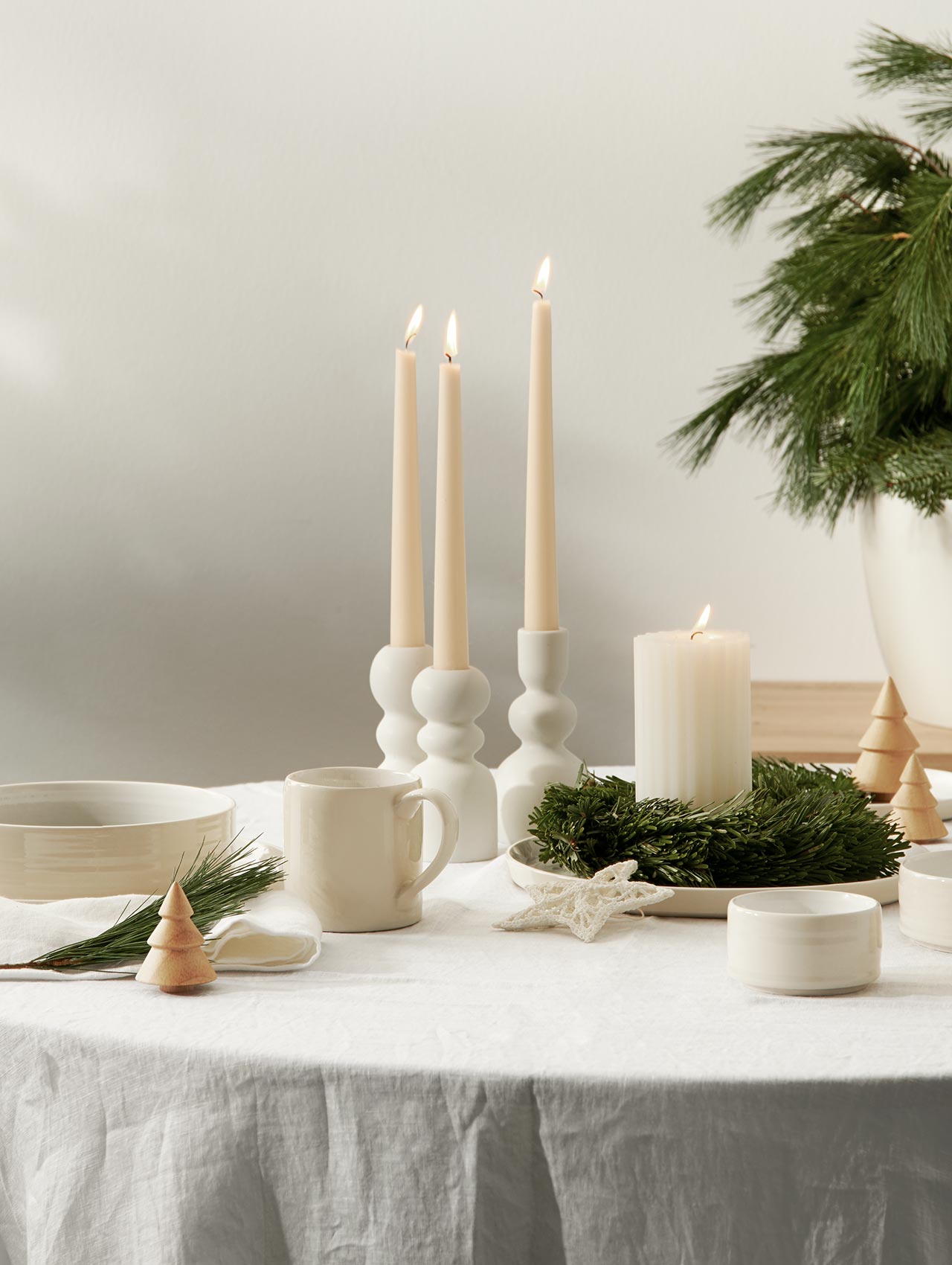 ASA - 83102249 - ASA 'Kerzenleuchter, soft Shell, H15cm'