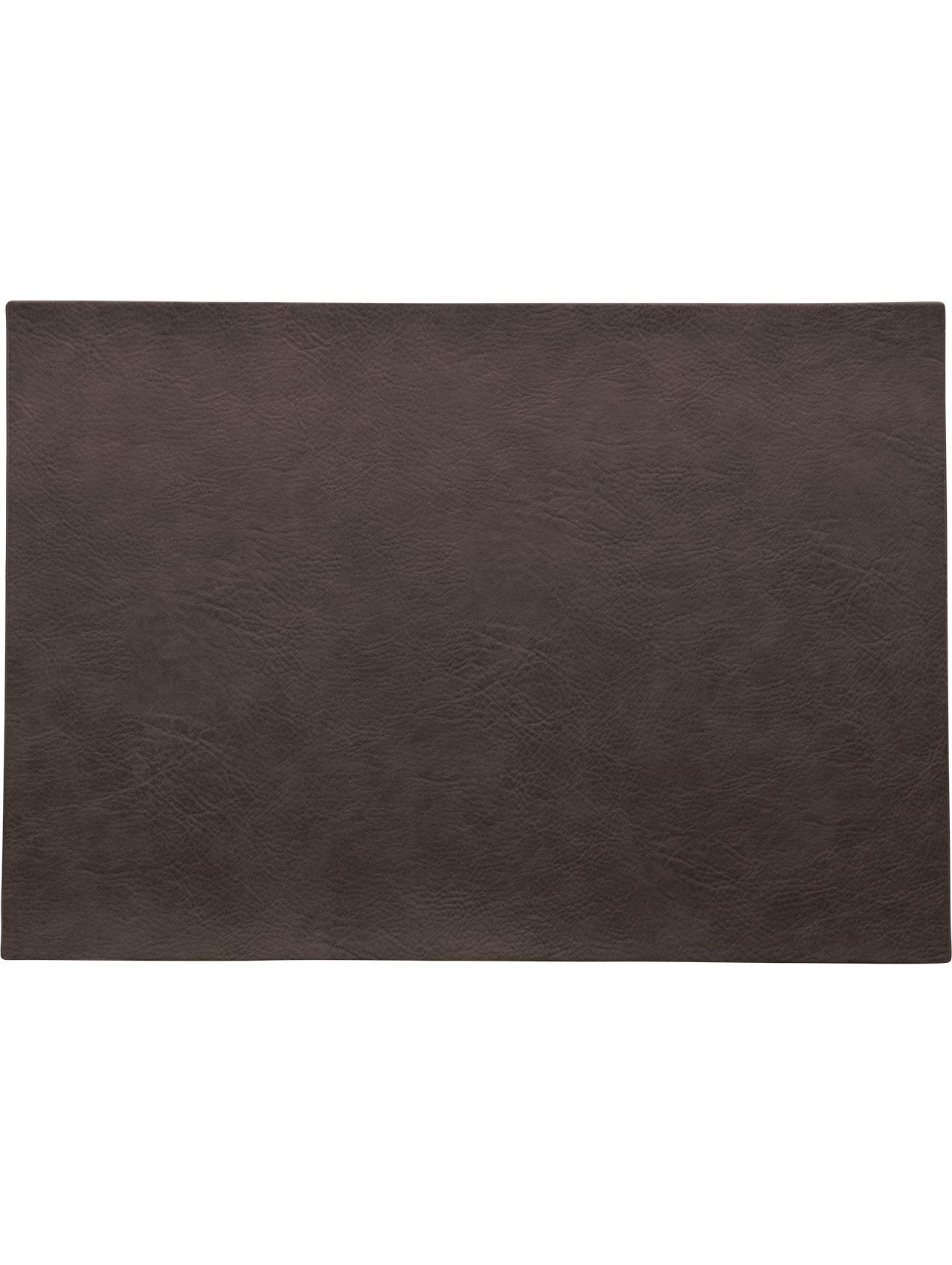 ASA - 78304076 - ASA 'Tischset, black coffee vegan leather'
