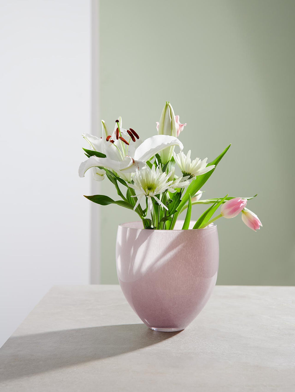 ASA - Vase, hibisco, oliveira, 15cm-ASA-71011374