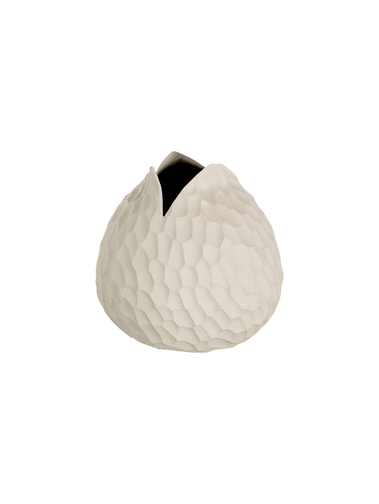ASA - 1360011 - ASA - Vase, natur, carve, H10,5cm