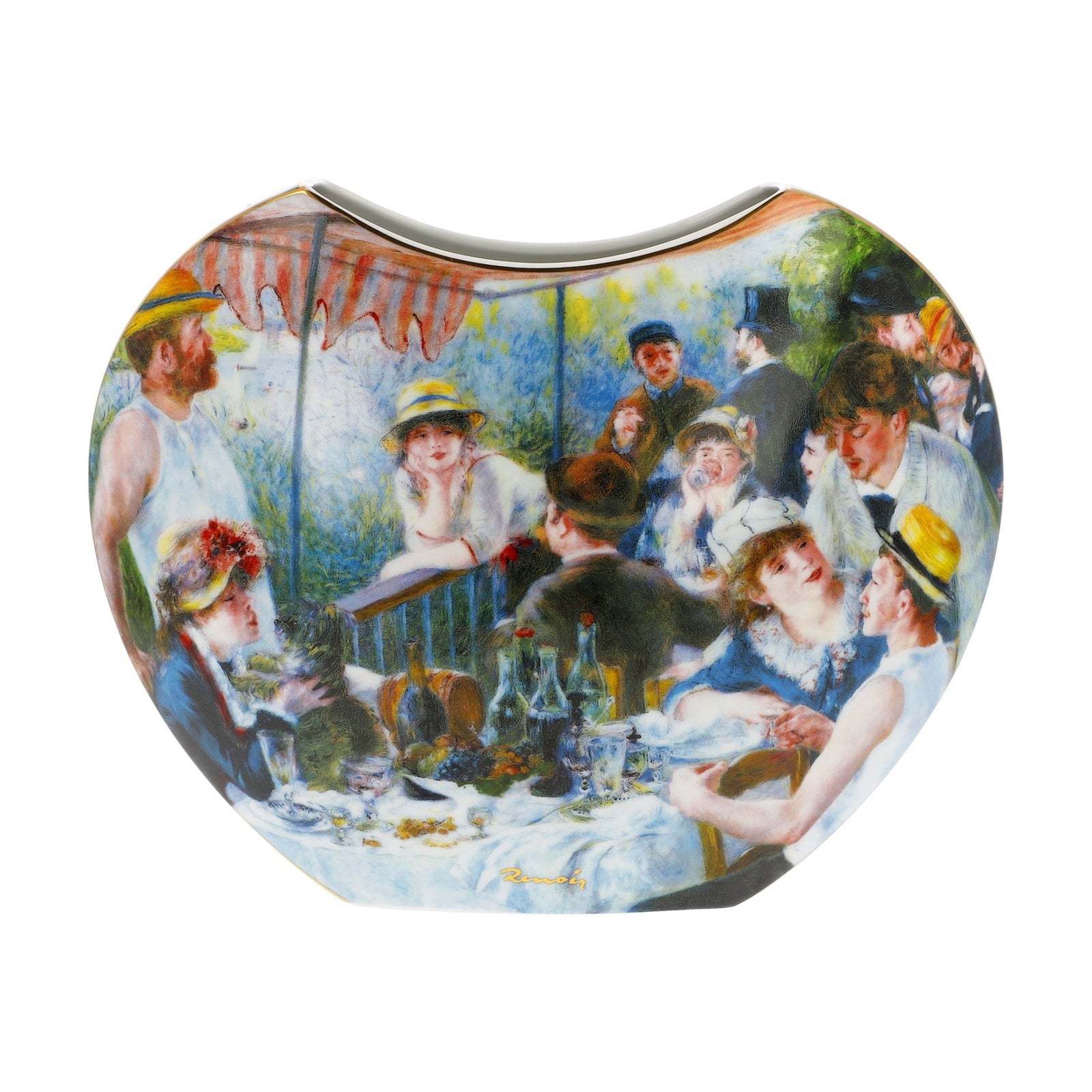 67062731 - Auguste Renoir - Frühstück der Ruderer, Goebel, Vase, 2024