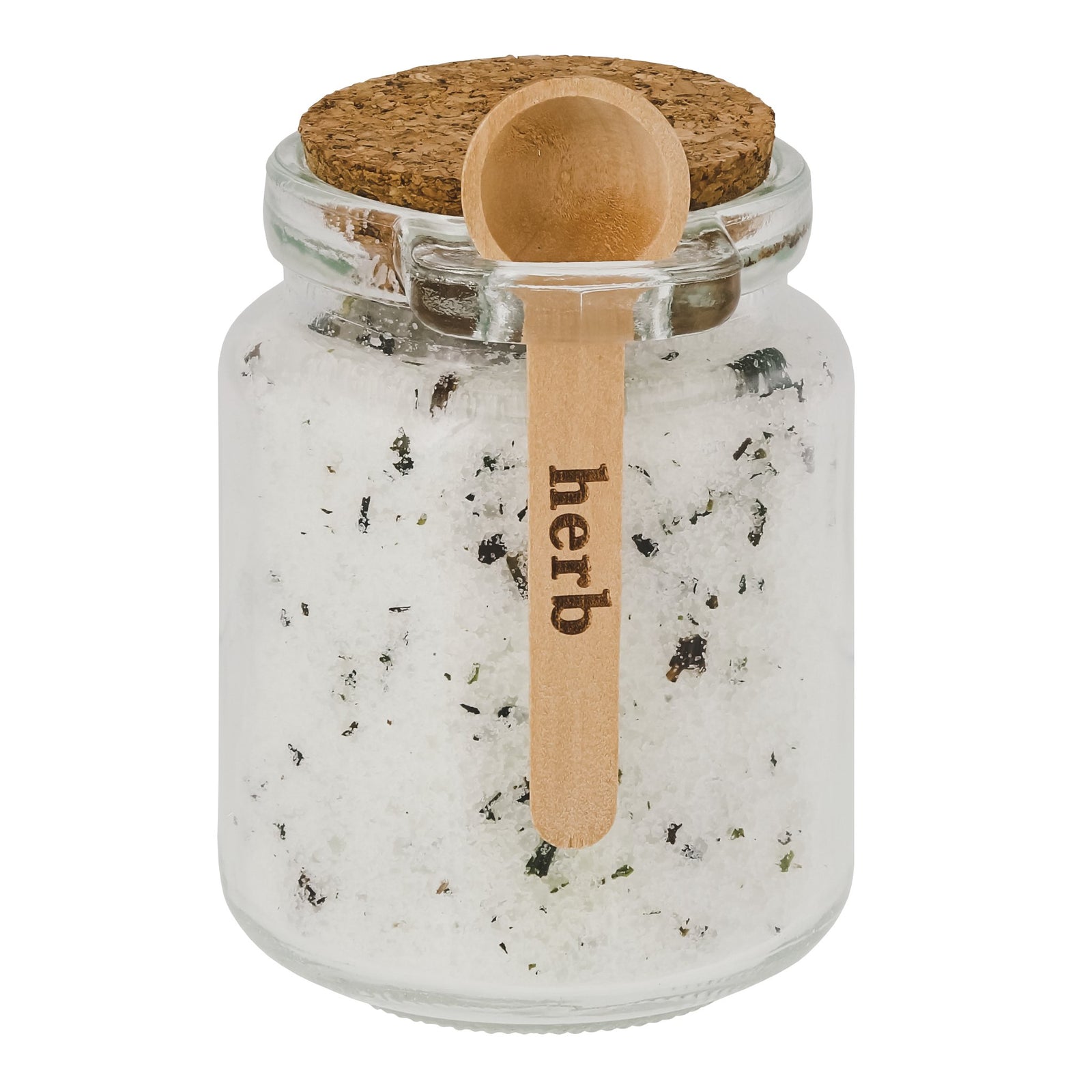 herb - HB - BS - PEPP - Badesalz Pfefferminz und Euculyptus Glas, herb DUBLIN