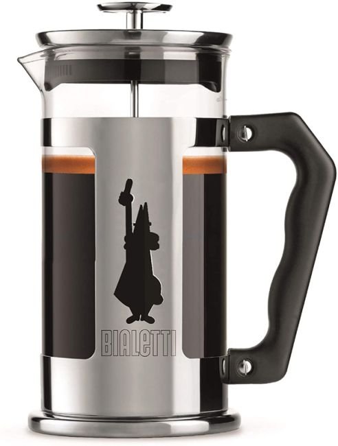 BIA - 3130 - Bialetti 'French Press Preziosa 1,0 Liter, Kaffee und Teebereiter'
