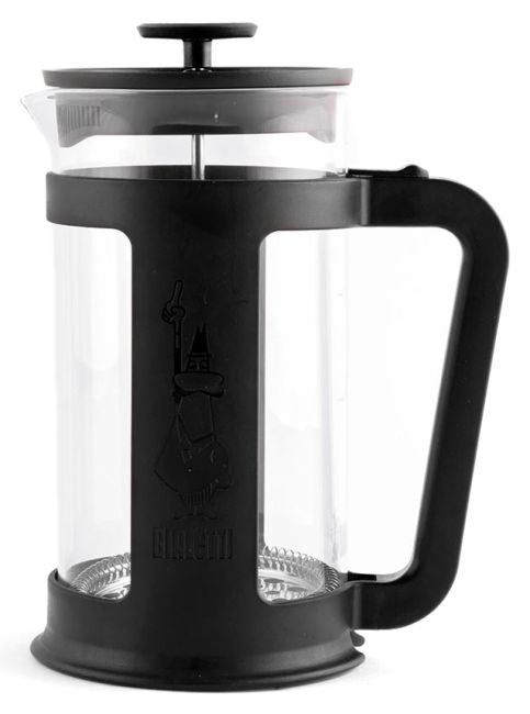 BIA - 6186 - Bialetti 'French Press Smart Schwarz 1,0 Liter, Kaffee und Teebereiter'