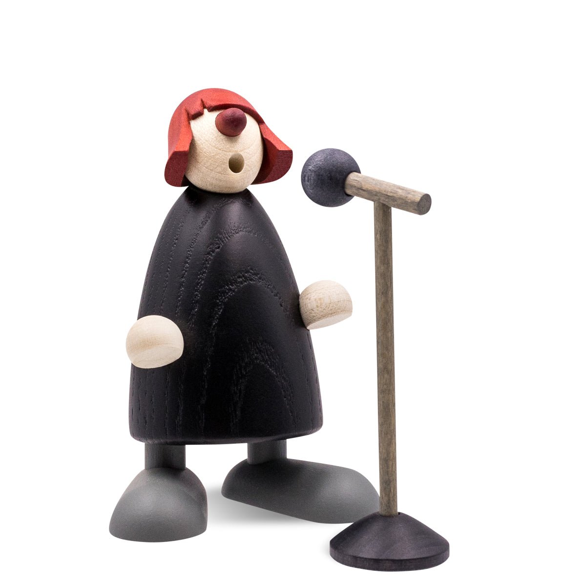 KOE - 5631 - Bjoern Koehler - Kapelle - Frollein S. am Mikrofon, schwarz, 8cm