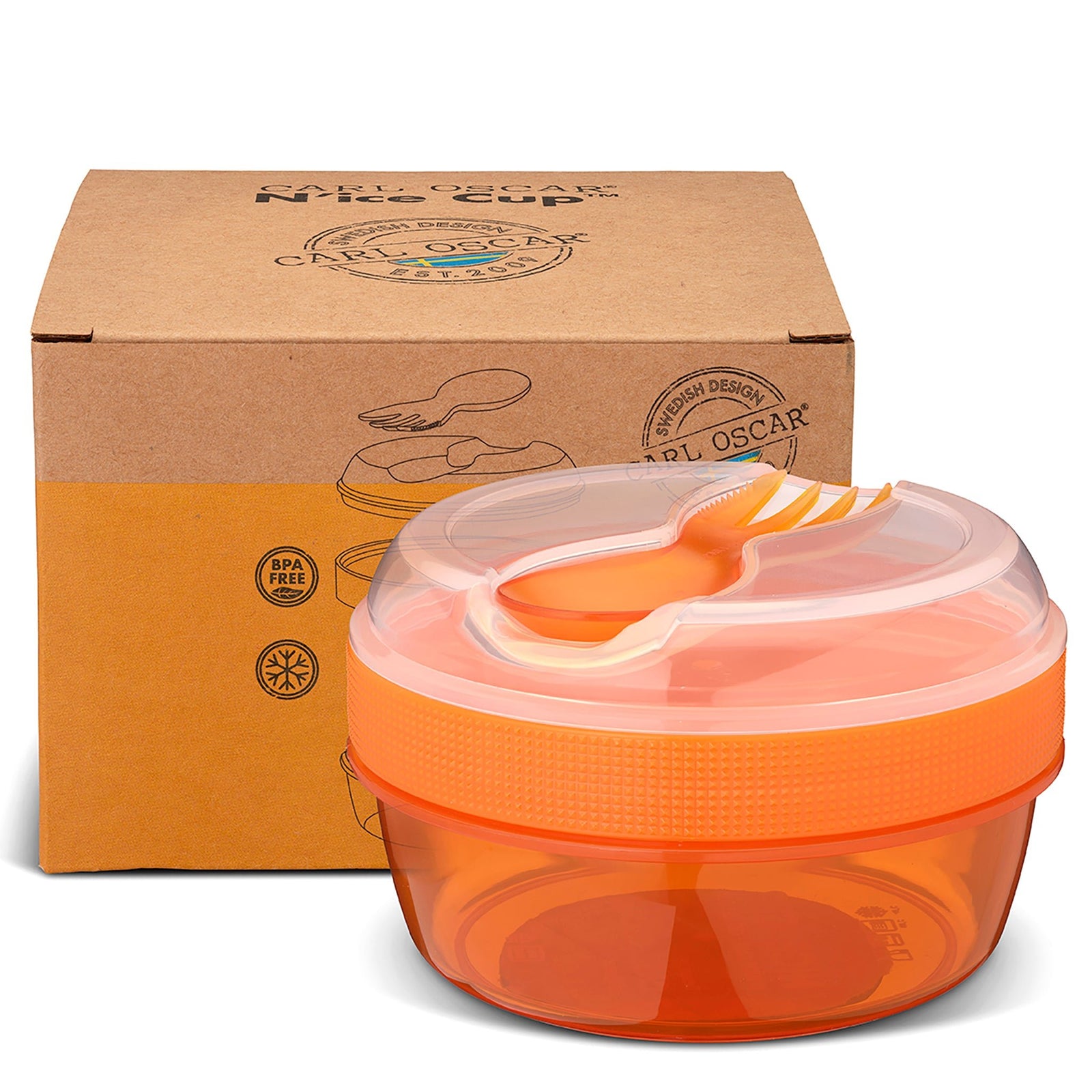 CAR - 104407 - Carl Oscar N’ice Cup™ Lunch Becher - Orange