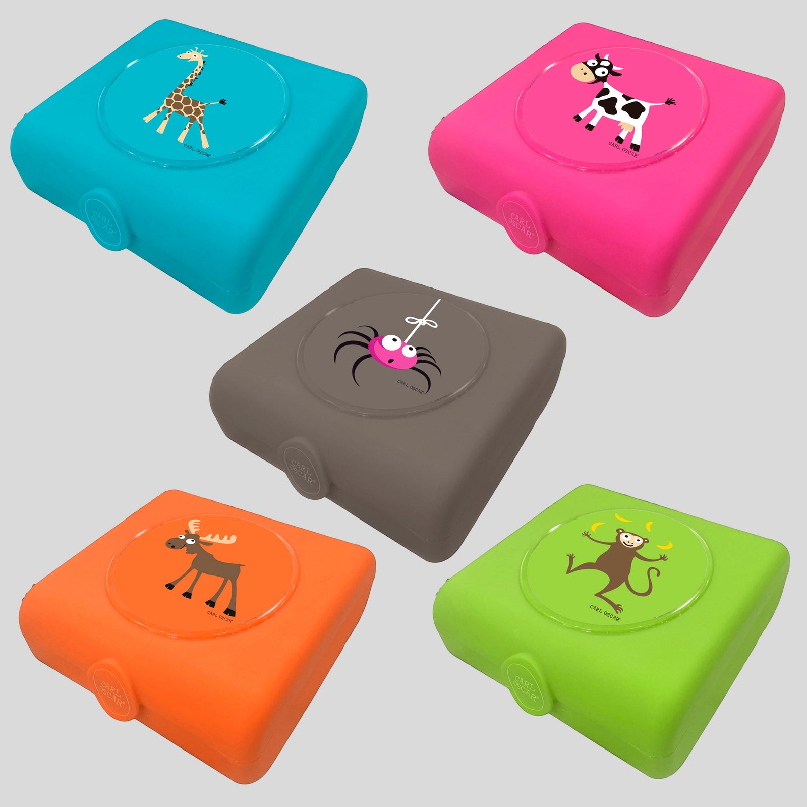 CAR - 107400 - Carl Oscar 'Sandwich Box - grau'