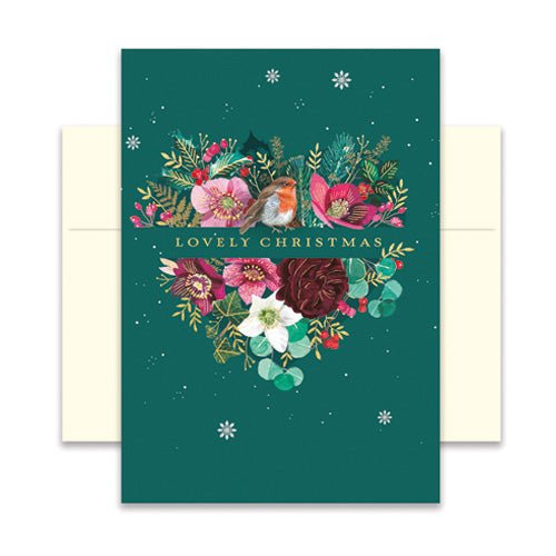 CHI - LT642 - chic.mic 'Doppelkarte mit Umschlag' "Lovely Christmas"