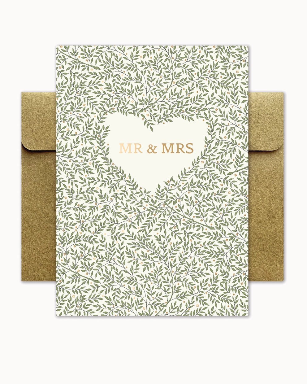 CHI - LT295 - chic.mic 'Doppelkarte mit Umschlag' "MR&MRS"