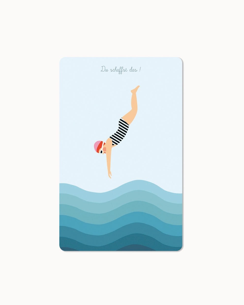 CHI - LC316 - chic.mic 'Lunacard Postkarte' "Du schaffst das!