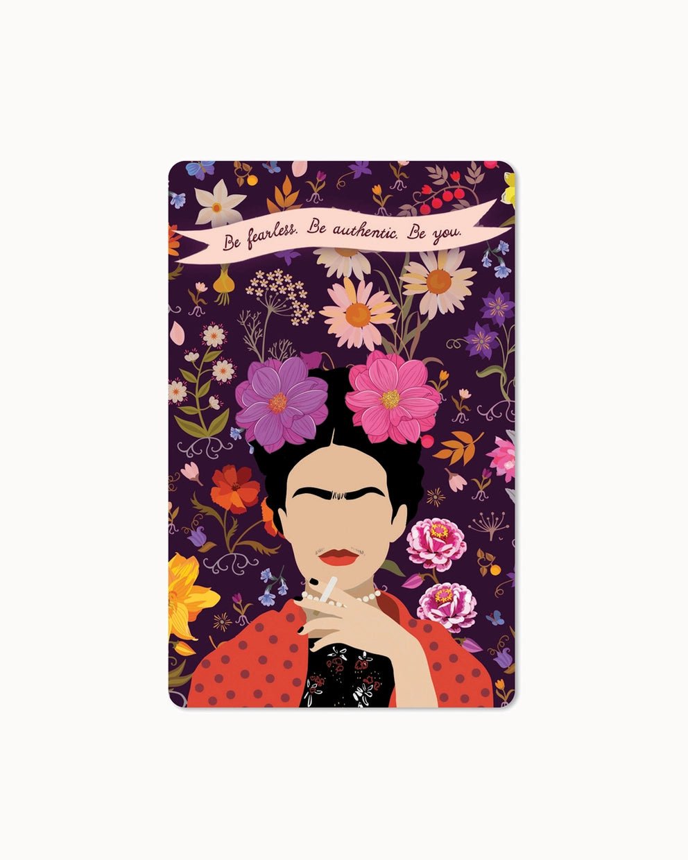 CHI - LC336 - chic.mic 'Lunacard Postkarte' "Follow your dreams whatever it takes"