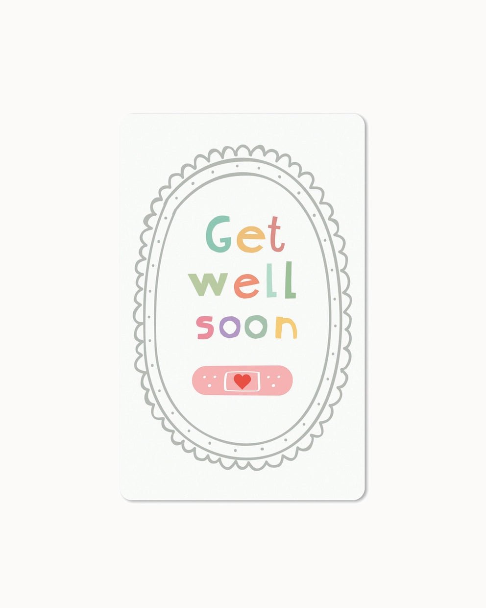 CHI - LC335 - chic.mic 'Lunacard Postkarte' "Get well soon"
