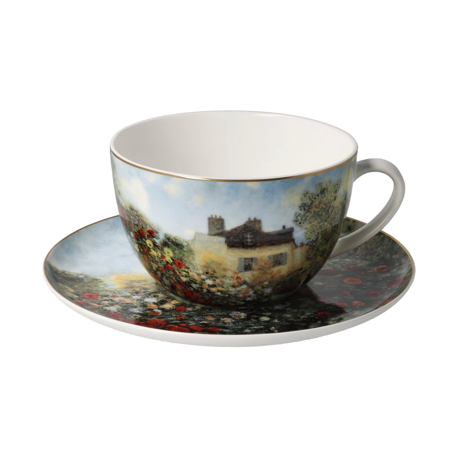 67075021 - Claude Monet - Das Künstlerhaus, Goebel, Milchkaffeetasse, 2024