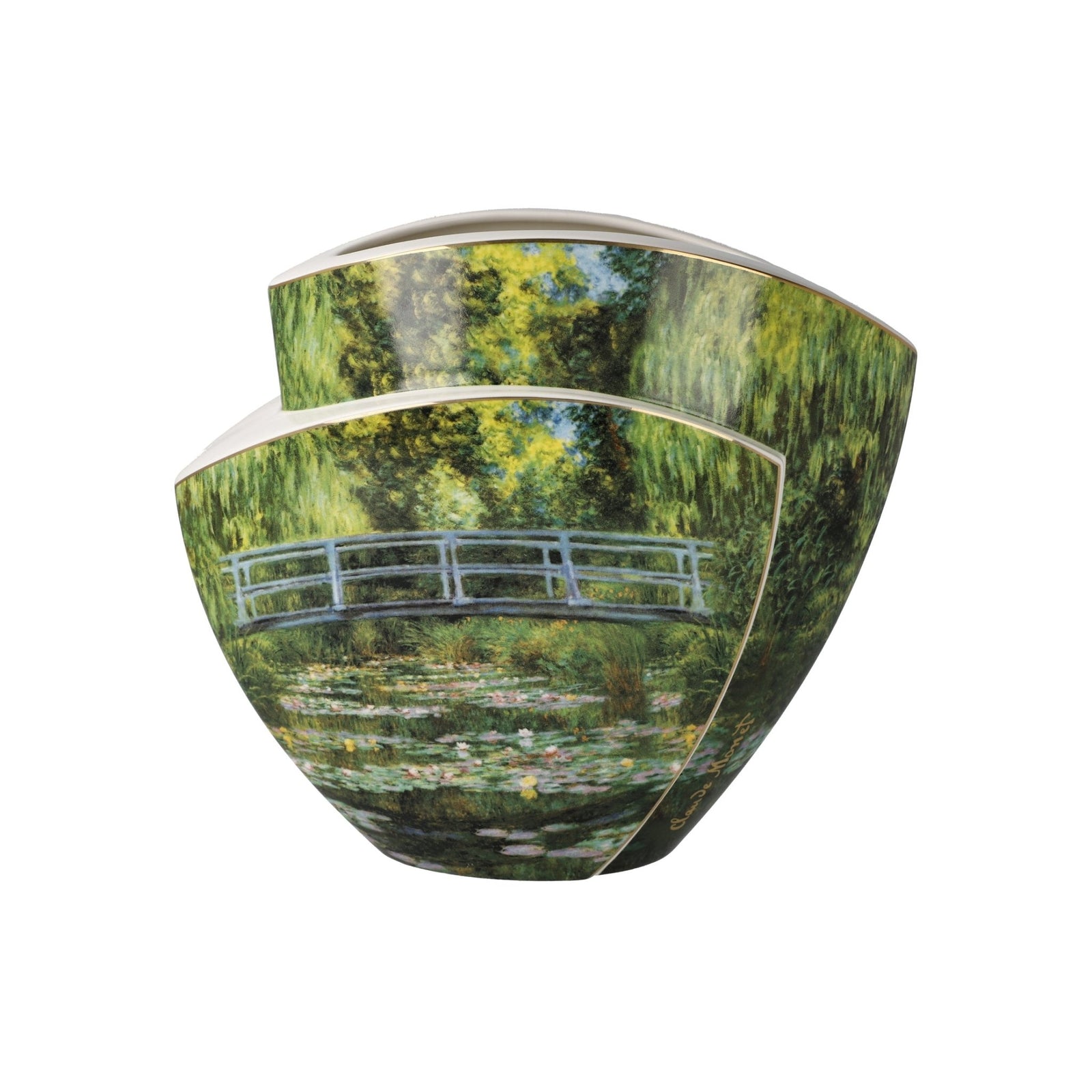 67063141 - Claude Monet - Japanische Brücke, Goebel, Vase, 2024