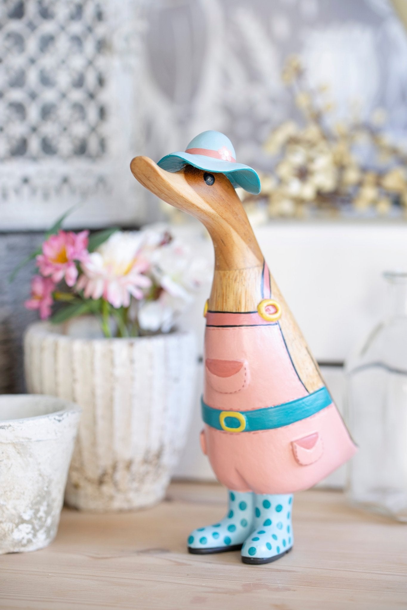 dcuk-D3GAR1F - dcuk - Gärtner Entlein (Frau) - h 18 cm