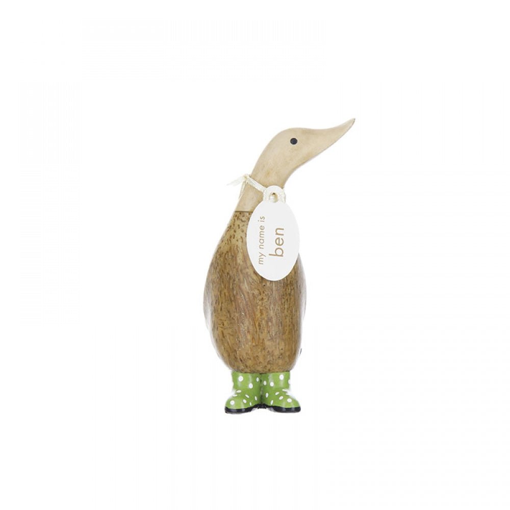 dcuk-DDW1SG - dcuk - Spotty Boots Dinky Duck (Grün) - h 11 cm