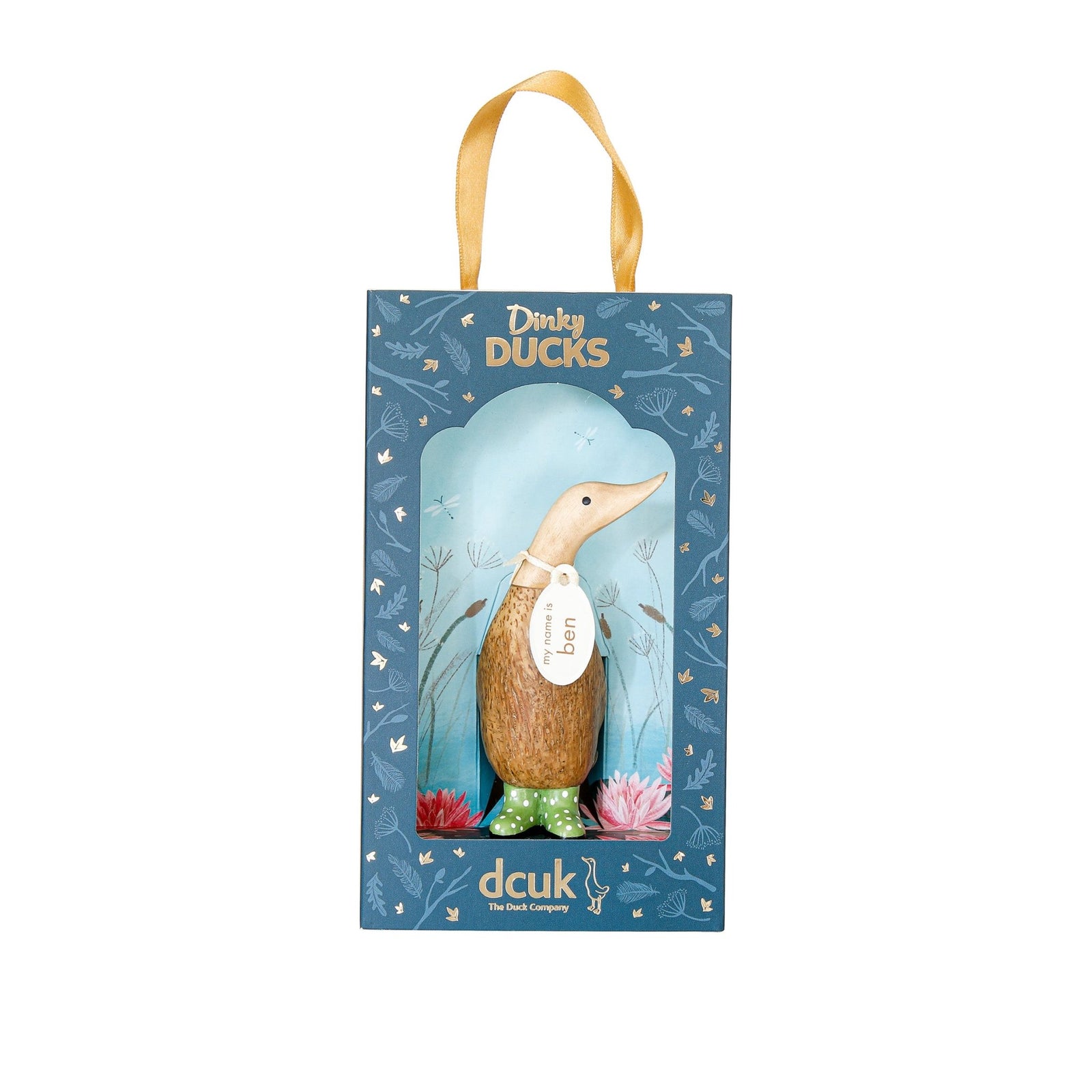 dcuk-DDW1SG - dcuk - Spotty Boots Dinky Duck (Grün) - h 11 cm