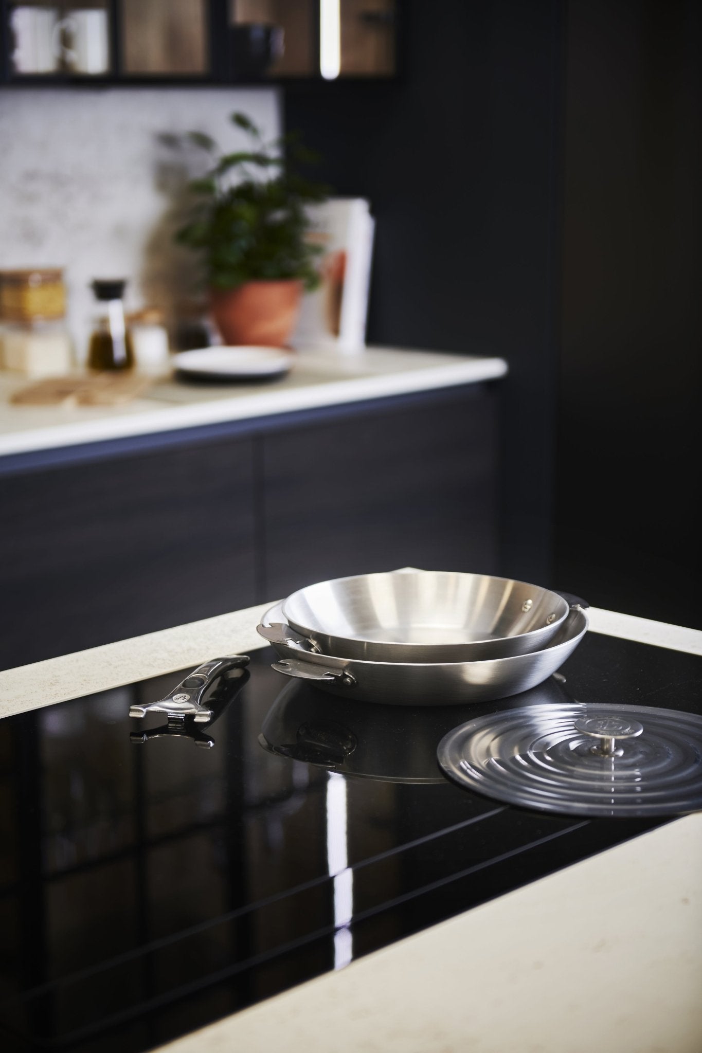 DEB - 3460.04 - de Buyer 'Edelstahl Deckel für Pfanne Ø32 cm'