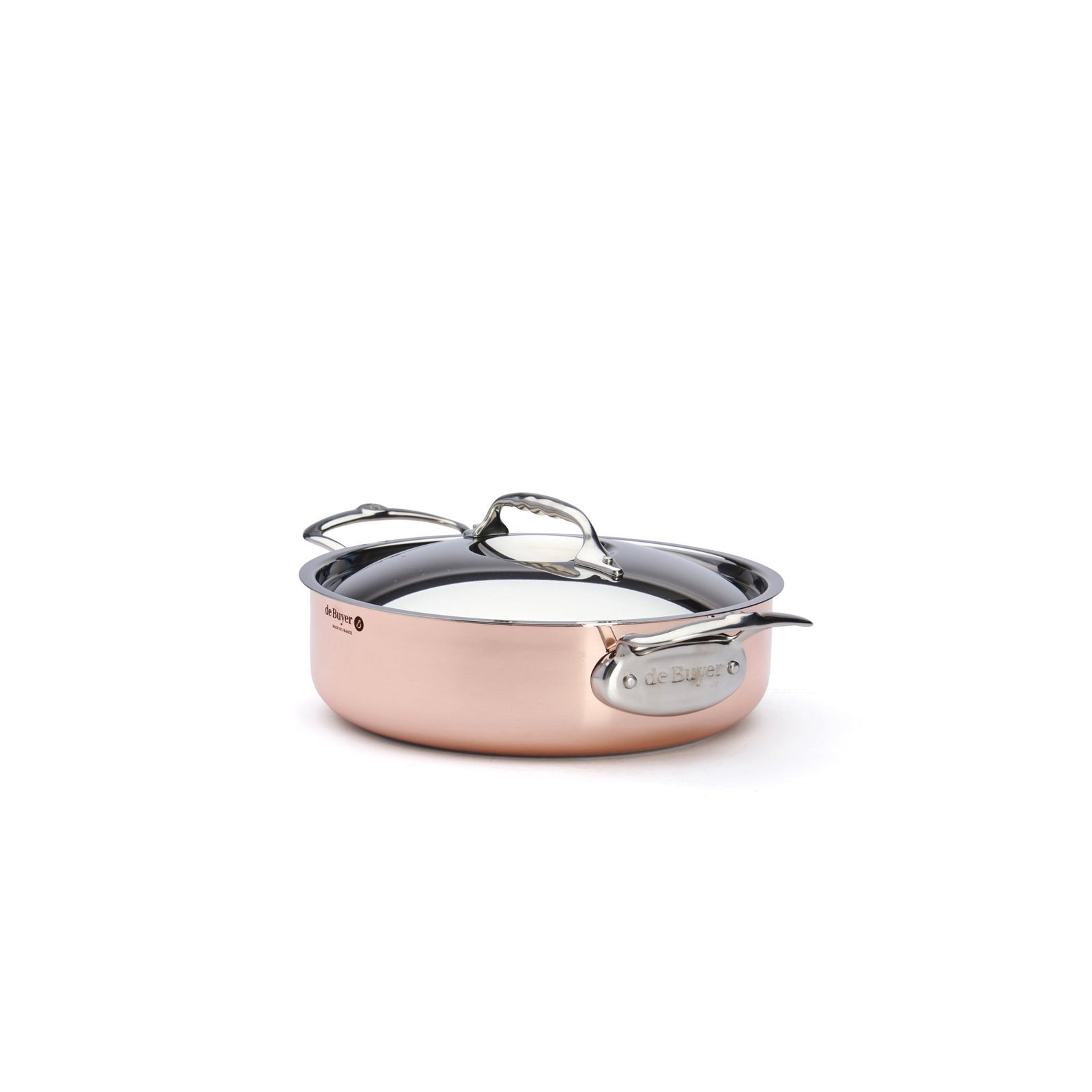 DEB - 6241.24 - de Buyer 'Niederer Bratentopf / Schmorkasserolle Prima Matera Ø 24 cm'