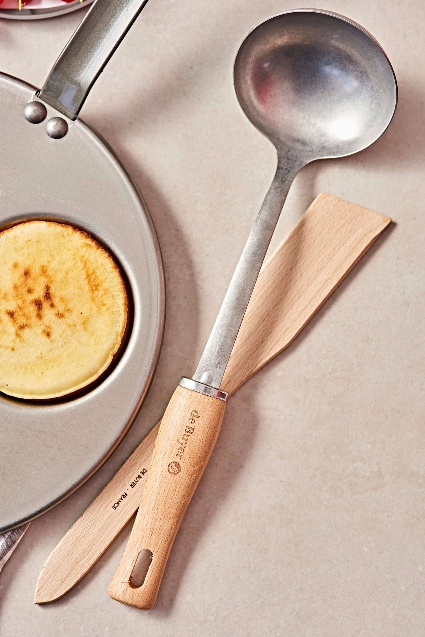 DEB - 2701.02 - de Buyer 'Schöpflöffel Edelstahl & Holz - B Bois'