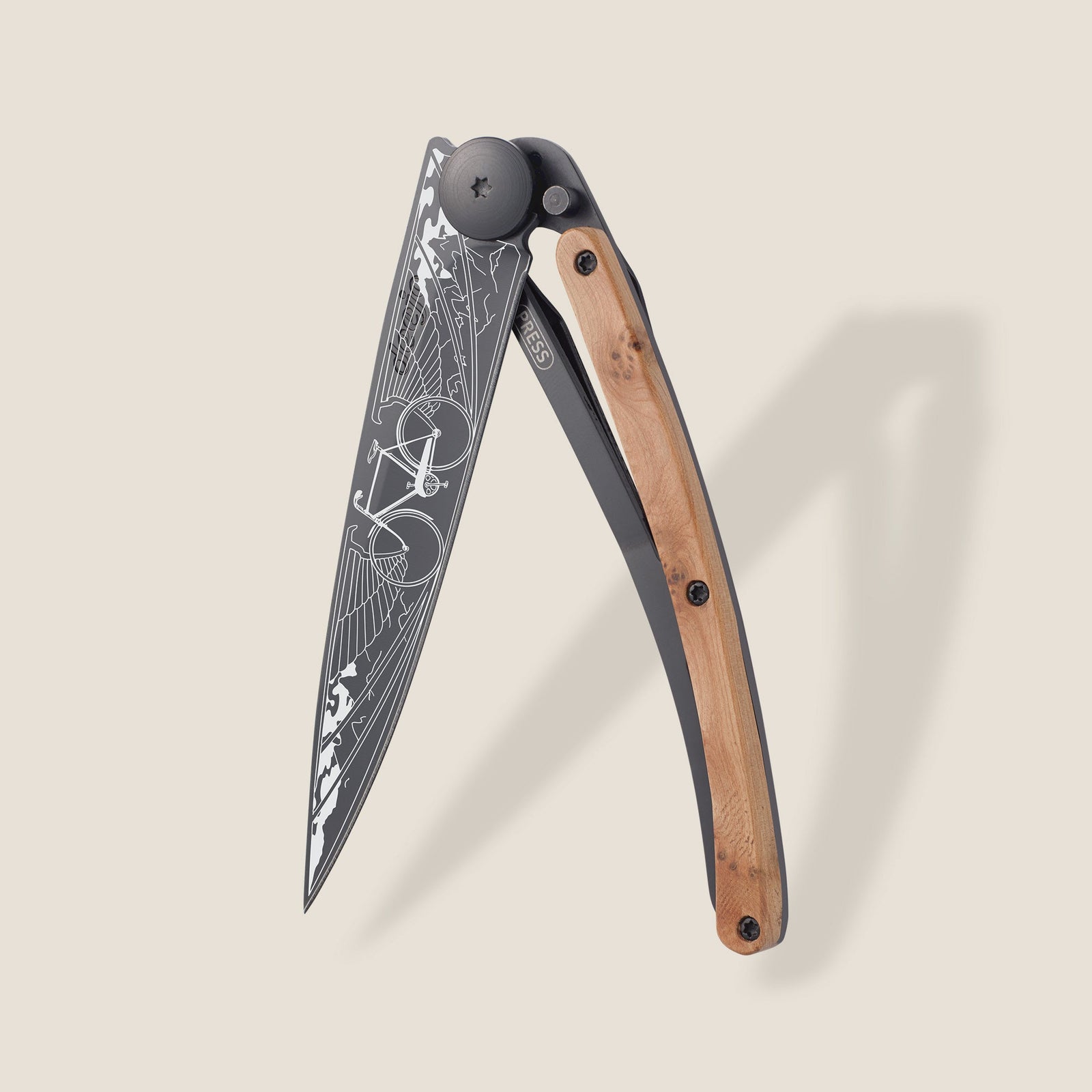 DEE - 1GB000103 - Deejo 37g, Wacholderholz / Fahrrad