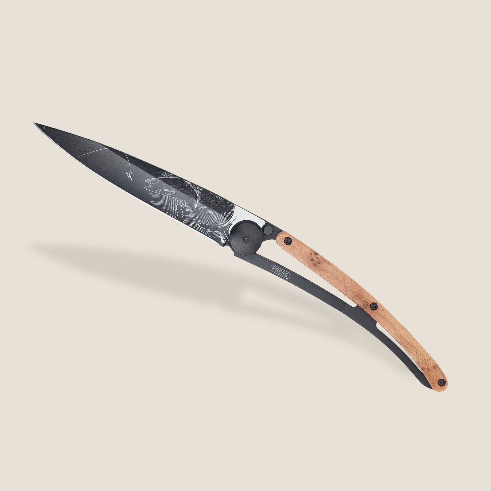 DEE - 1GB000121 - Deejo 37g, Wacholderholz / Forelle