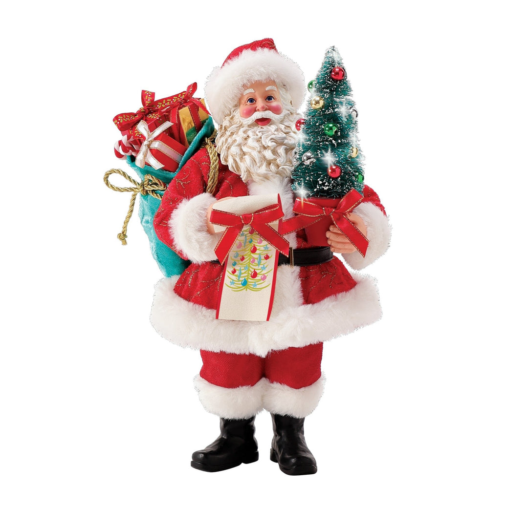 Department 56 - Possible Dreams 'Santa with Sisal Tree LE N' 2022-6010241