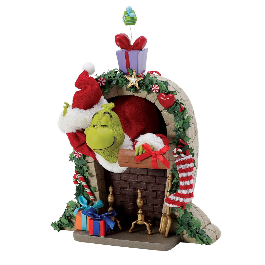 Der Grinch im Kamin - 28cm, Jim Shore 2024-6014777