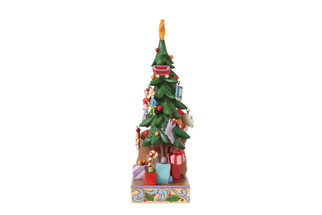 Der Grinch mit dem dekorierbarer Countdown - Baum - 17cm, Jim Shore 2024 6015223