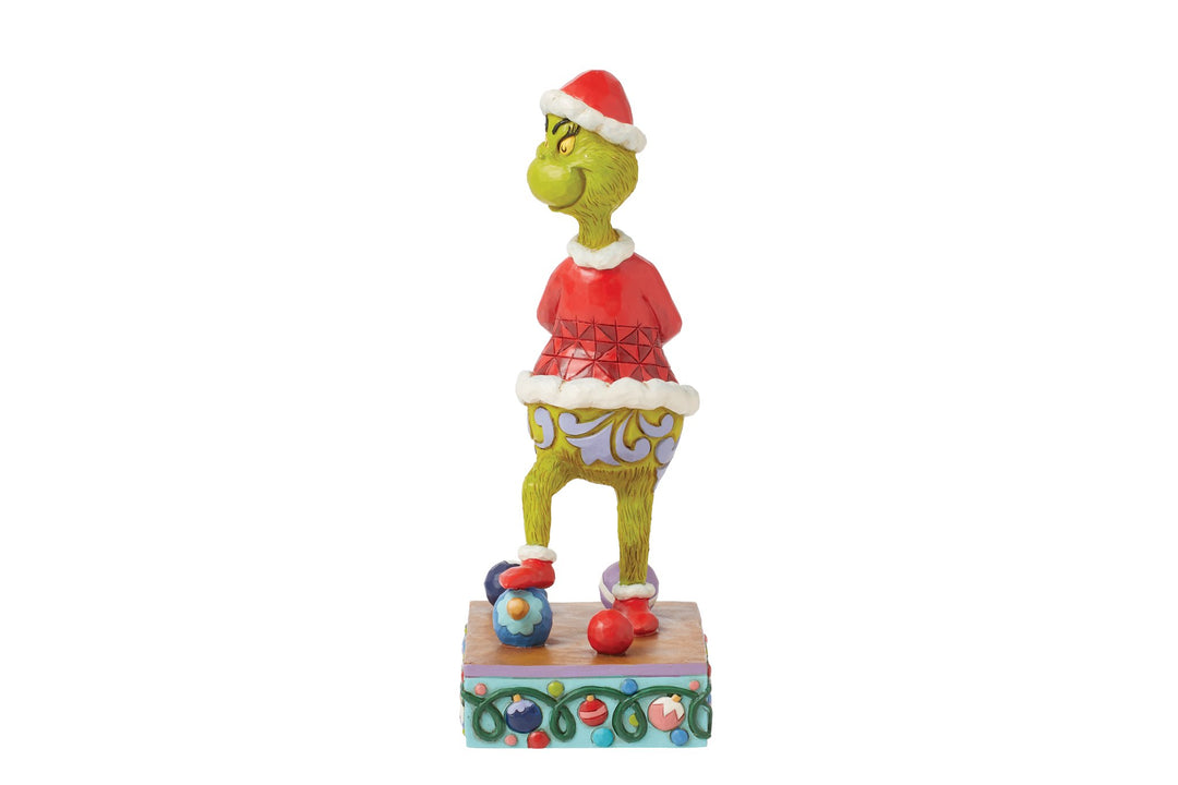 Der Grinch tritt auf ein Ornament - 18,5cm, Jim Shore 2024-6015219