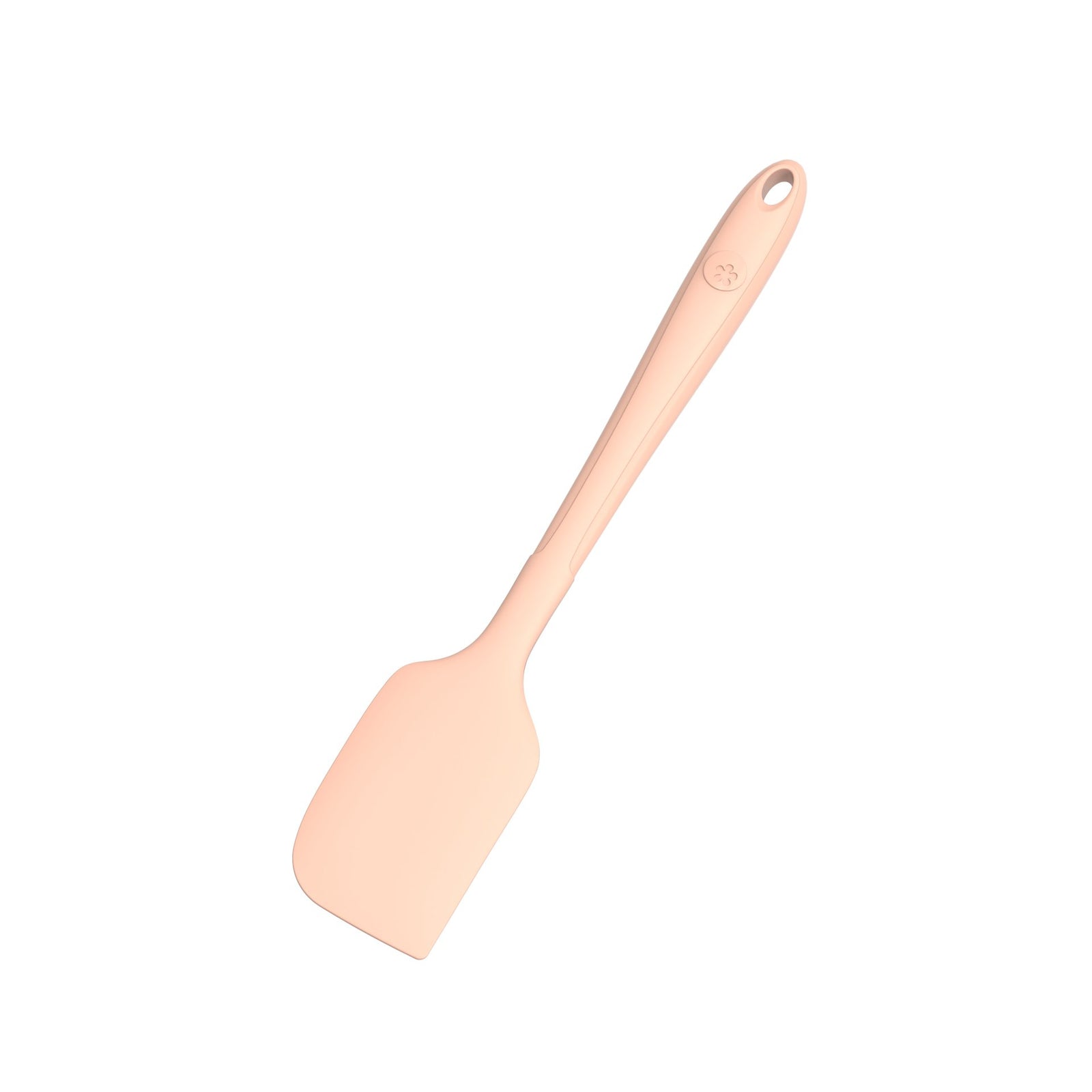 KOBL - 22961.51 - Design Teigschaber 30cm, KochBlume, Silikon, Edelstahl, altrosa