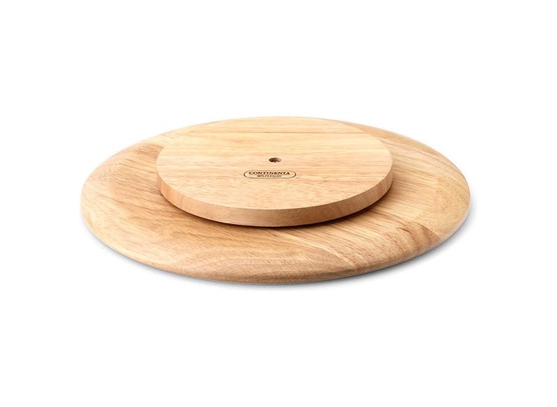 3014000 - Drehplatte aus Gummibaumholz, Continenta, Ø 40cm
