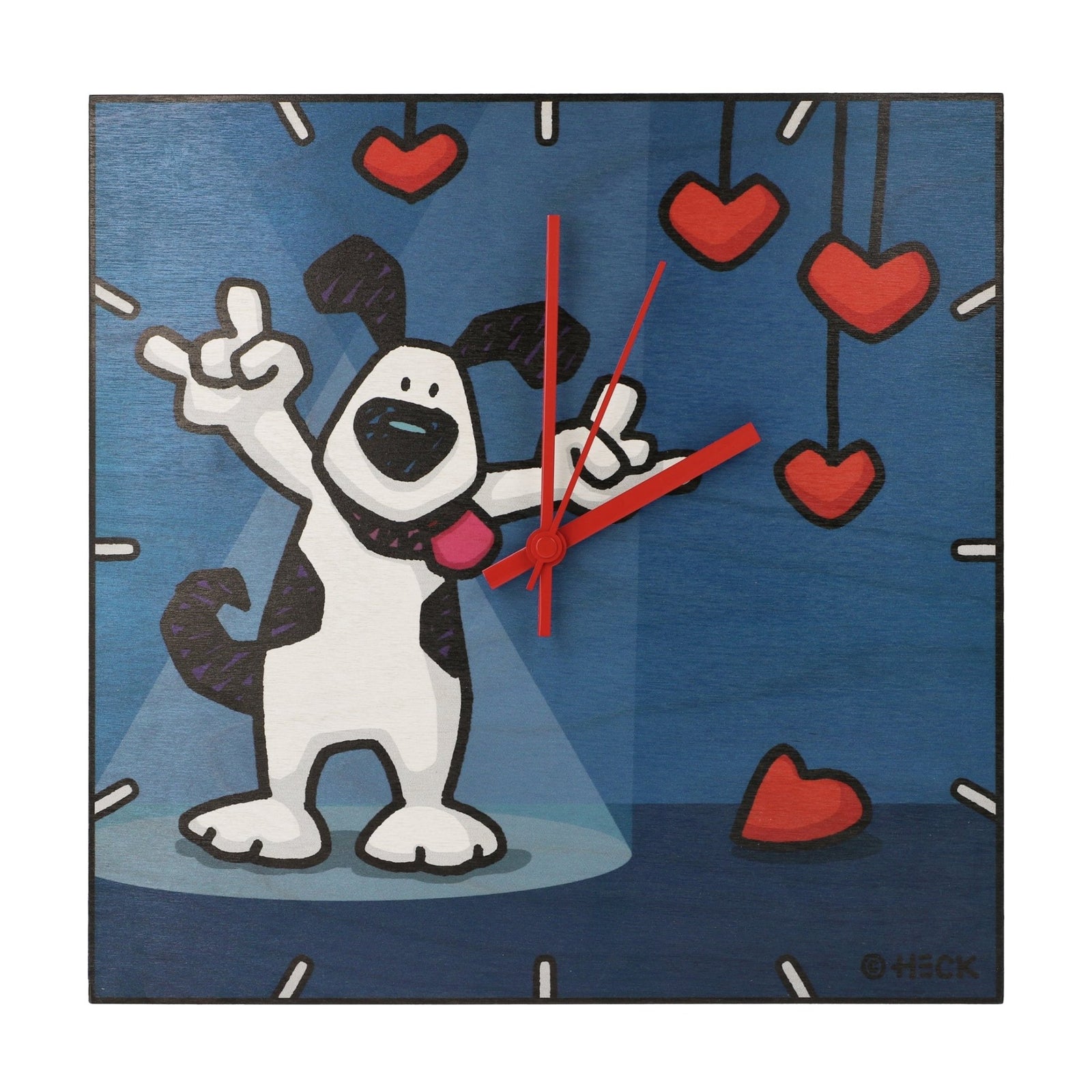 67200151 - Ed Heck - Rock On, Goebel, Wanduhr, 2024