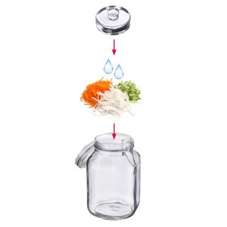 WST - 40872260 - Fermentiergewichte 4 Stück, Westmark, D7cm
