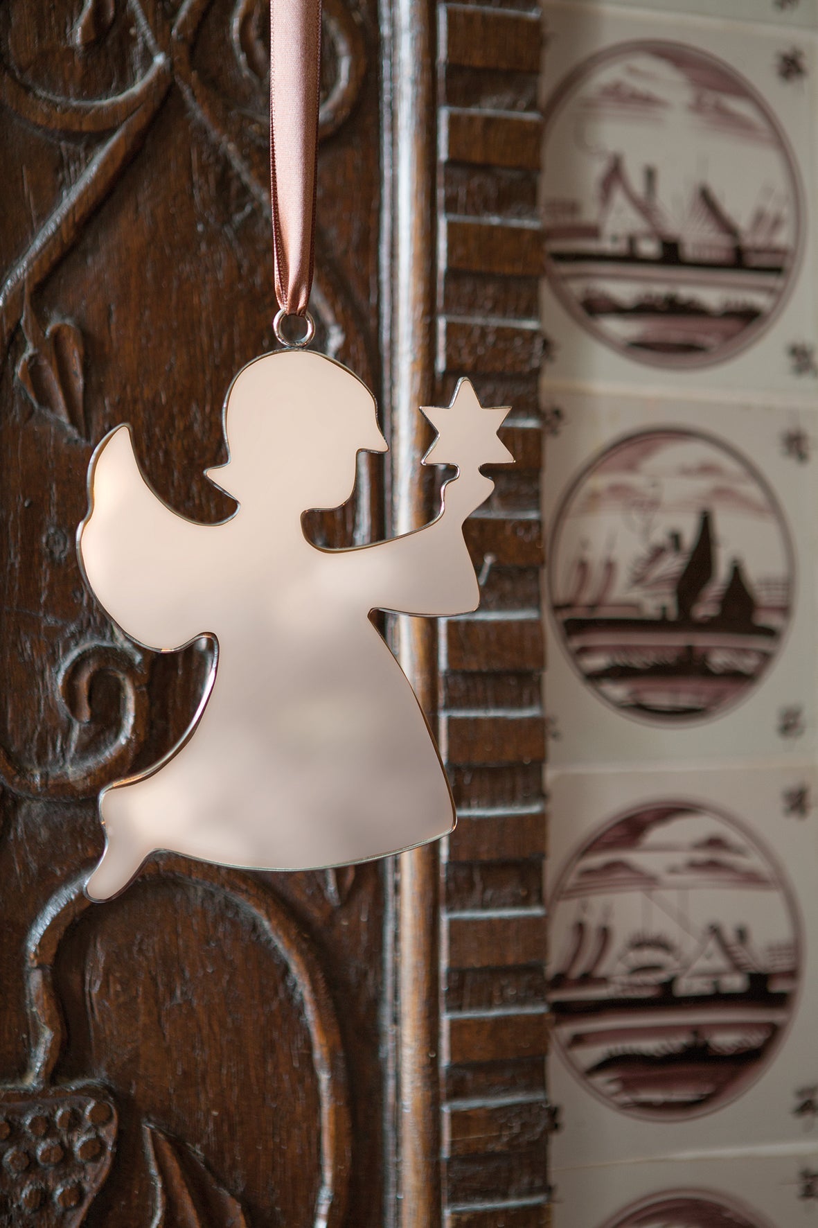 FINK - 141305 - FINK 'Hänger Engel, Edelstahl, L10cm, B5cm, H11cm'