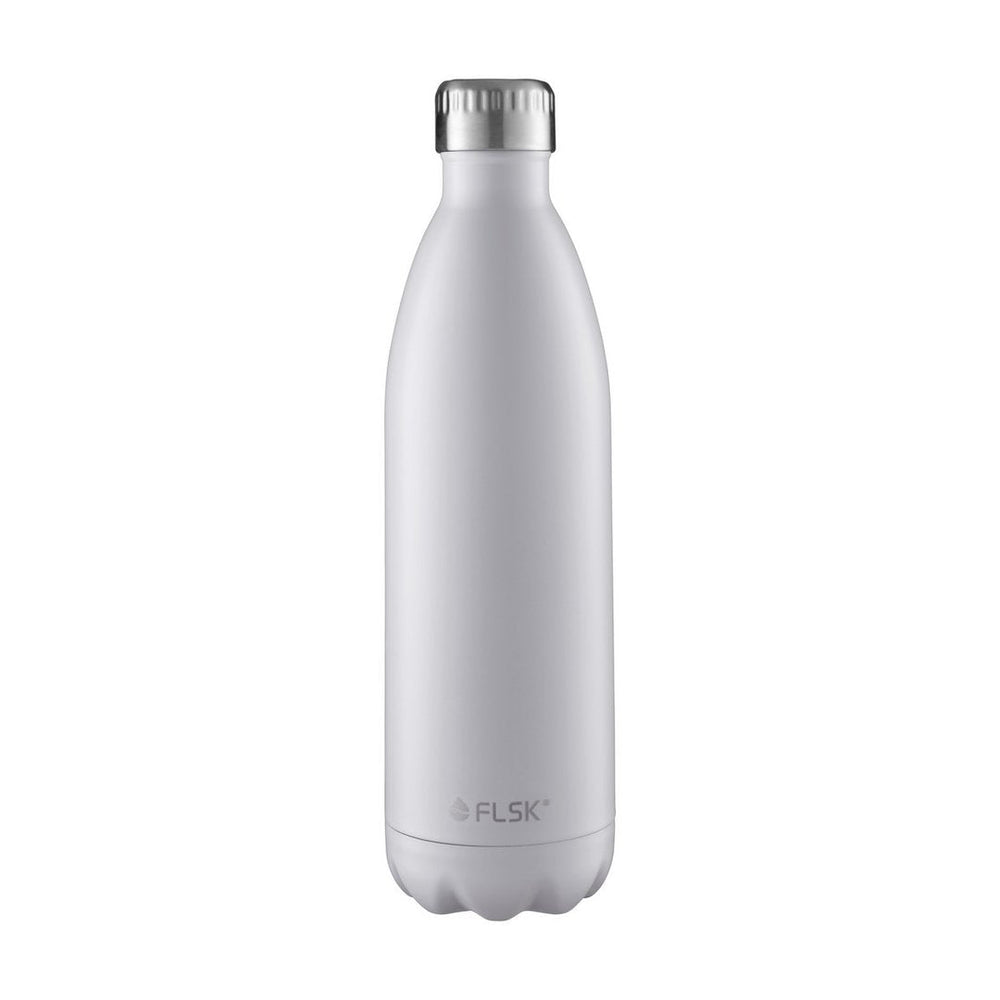 FLSK Isolierflasche 1000ml Weiß-FL-1000-CM-WHTE-021