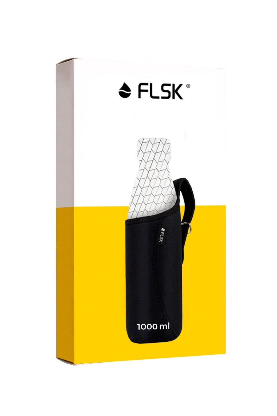 FLSK Isolierflasche 'Neoprentasche für 1000 ml Isolierflaschen - Schwarz'-FL-1000-NS-BLCK-021