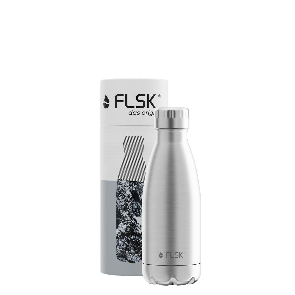 FLSK Isolierflasche 'Stainless 350 ml - Silber'-1010-0350-0013